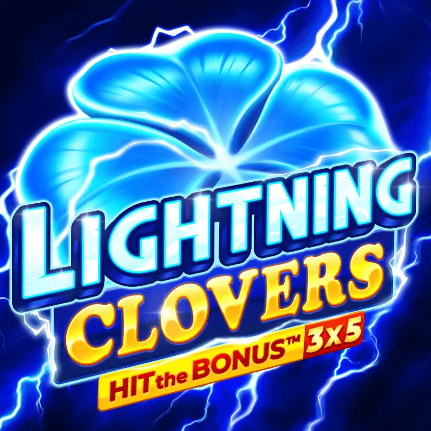 Обкладинка гри Lightning Clovers Hit The Bonus у лобі FAV365