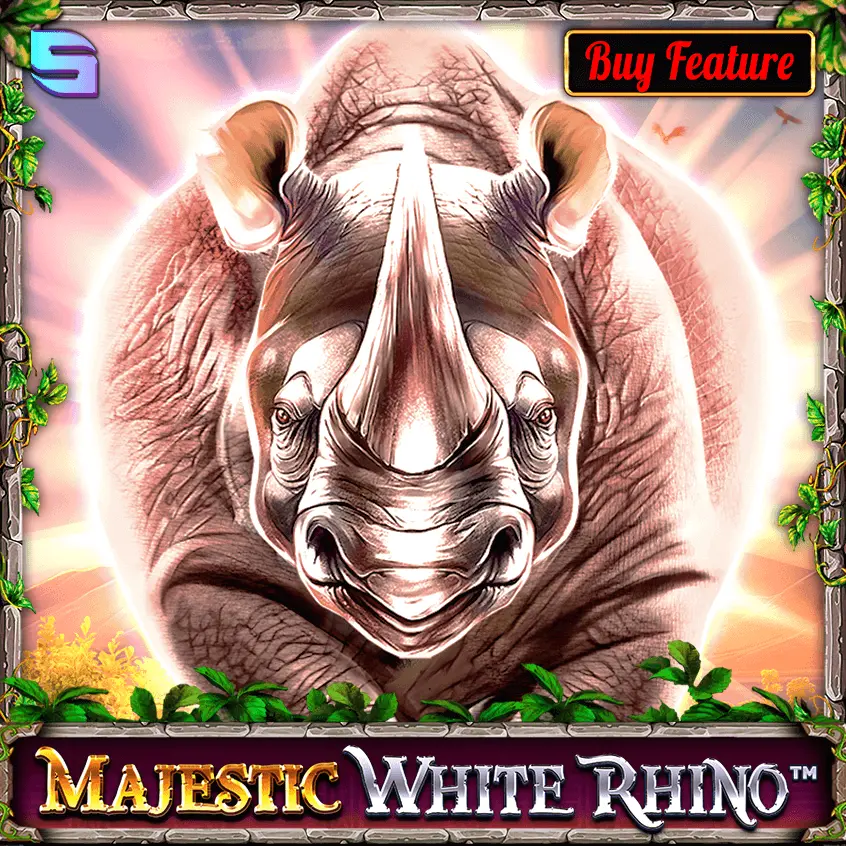 Обкладинка гри Majestic White Rhino у лобі FAV365