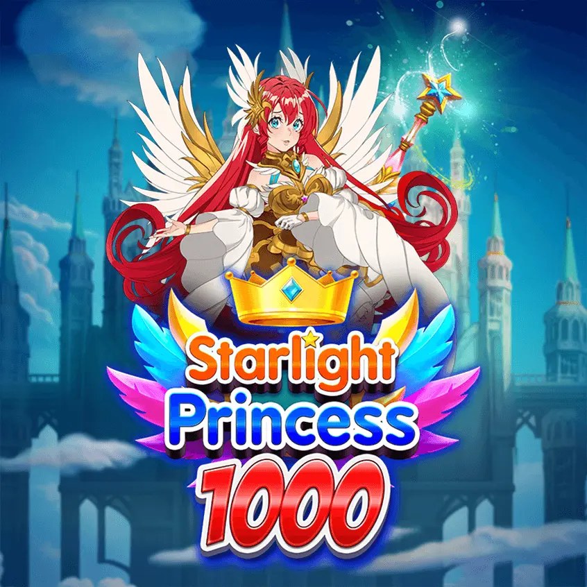 Обкладинка гри Starlight Princess 1000 у лобі FAV365